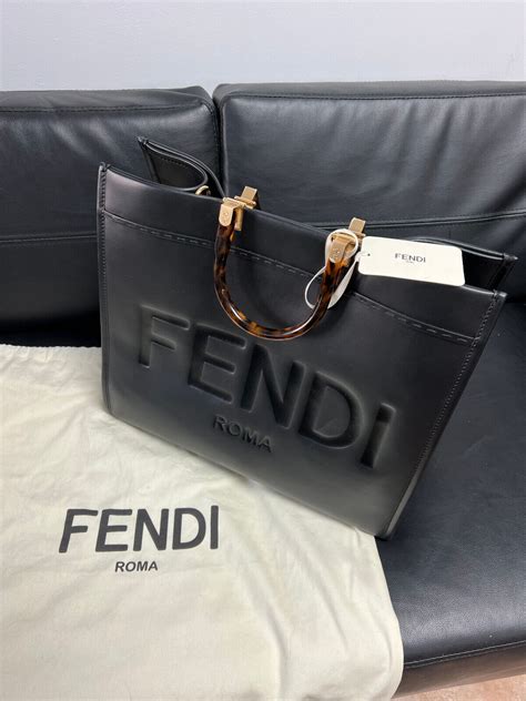 fendi roma bag black